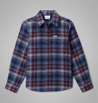 Boys Cornell Woods™ Flannel Long Sleeve Shirt