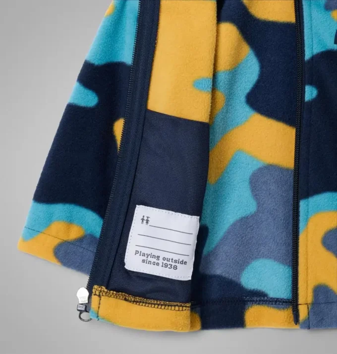 Boys Infant Castle Dale™ Printed Full Zip Fleece