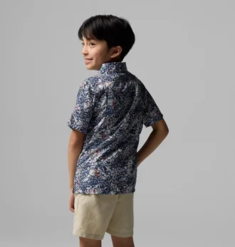 Boys PFG Super Slack Tide™ Short Sleeve Camp Shirt