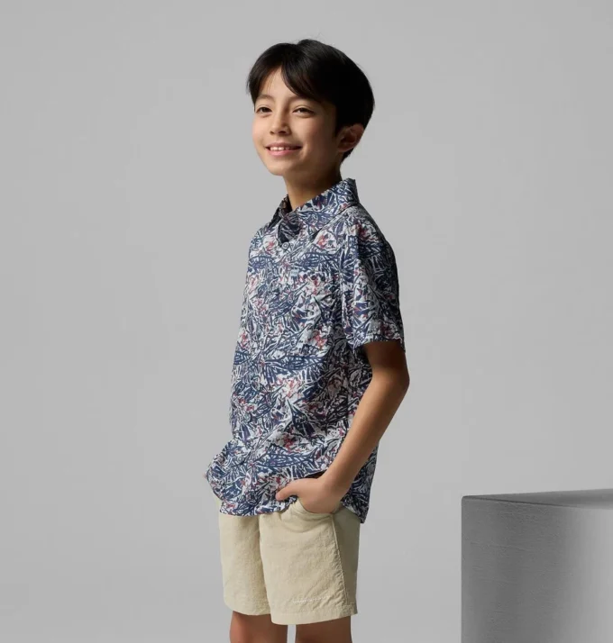 Boys PFG Super Slack Tide™ Short Sleeve Camp Shirt Boys PFG Super Slack Tide™ Short Sleeve Camp Shirt