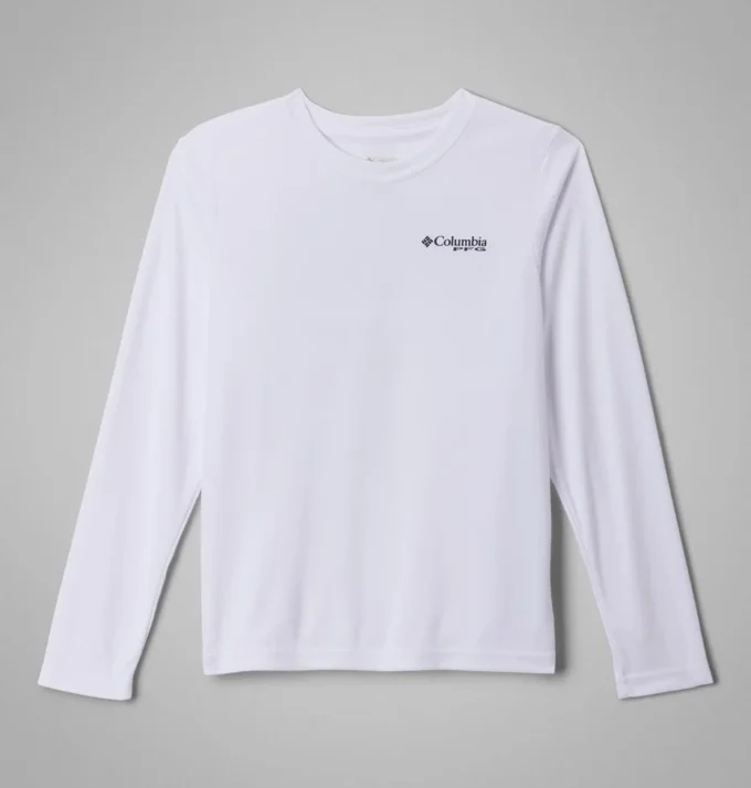Boys PFG Terminal Tackle™ Fins and Stripes Long Sleeve Shirt