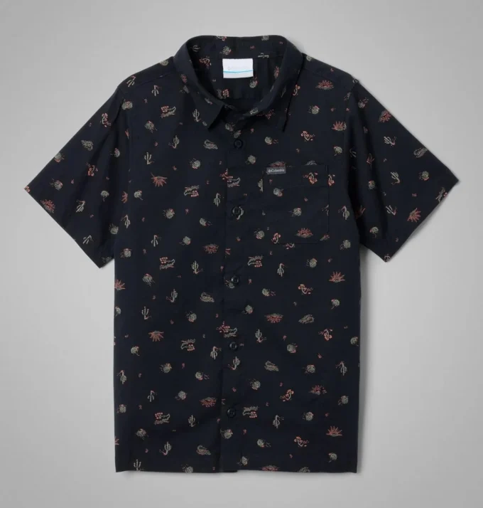 Boys Rapid Rivers™ Printed Short Sleeve Shirt