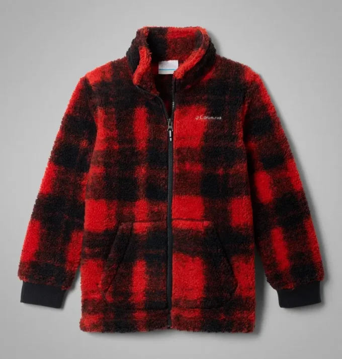 Boys Rugged Ridge™ II Printed Sherpa Full Zip Jacket