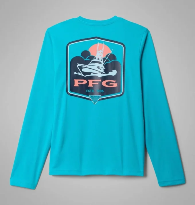 Boys Terminal Tackle PFG™ Fish Bars Long Sleeve Shirt Boys Terminal Tackle PFG™ Fish Bars Long Sleeve Shirt