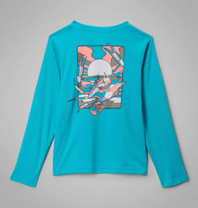 Boys Terminal Tackle PFG™ Fish Shine Long Sleeve Shirt Boys Terminal Tackle PFG™ Fish Shine Long Sleeve Shirt
