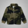 Boys Toddler Rugged Ridge™ II Printed Sherpa Full Zip Jacket