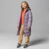 Girls Amaze Puff™ Long Hooded Jacket Girls Amaze Puff™ Long Hooded Jacket