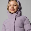 Girls Amaze Puff™ Long Hooded Jacket Girls Amaze Puff™ Long Hooded Jacket