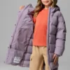 Girls Amaze Puff™ Long Hooded Jacket Girls Amaze Puff™ Long Hooded Jacket