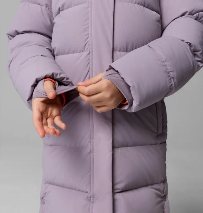 Girls Amaze Puff™ Long Hooded Jacket Girls Amaze Puff™ Long Hooded Jacket