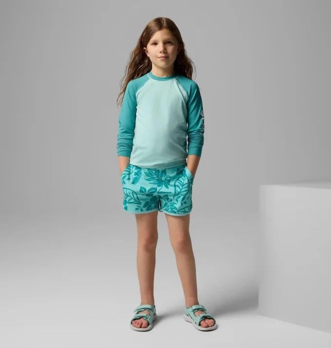 Girls Sandy Shores™ Board Shorts Girls Sandy Shores™ Board Shorts