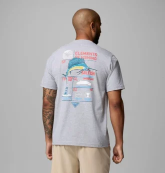 Men Anski Sailfish PFG Short Sleeve T-Shirt