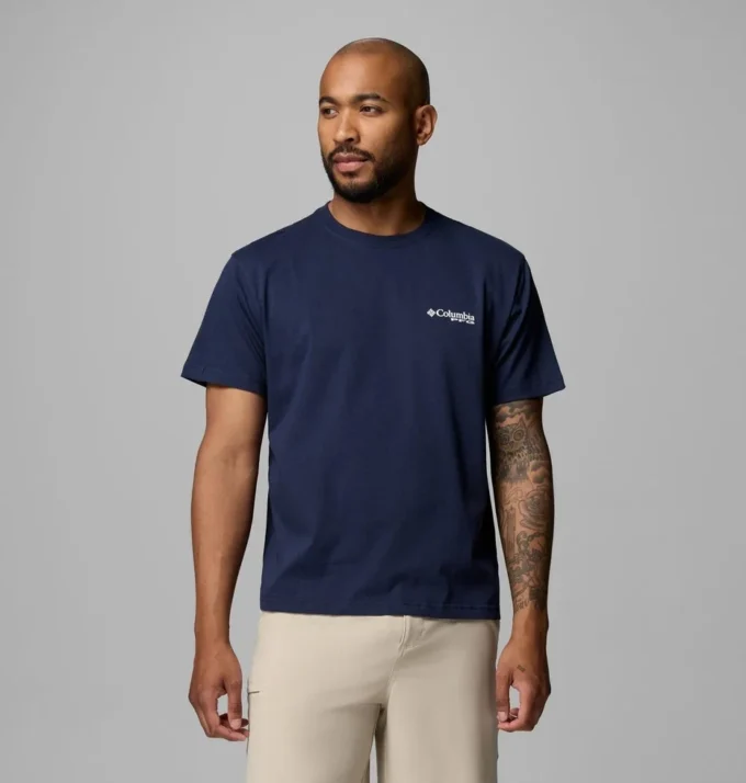 Men Aprub Flag PFG Short Sleeve T-Shirt
