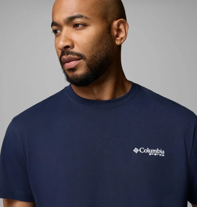 Men Aprub Flag PFG Short Sleeve T-Shirt