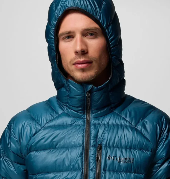 Men Arctic Crest™ Down Hooded Jacket Men Arctic Crest™ Down Hooded Jacket