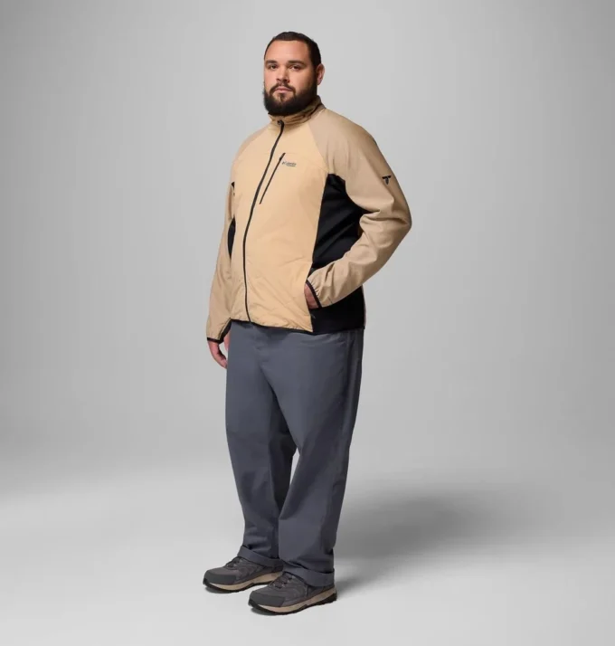 Men Arctic Crest™ Hybrid Full Zip Jacket – Big Men Arctic Crest™ Hybrid Full Zip Jacket – Big