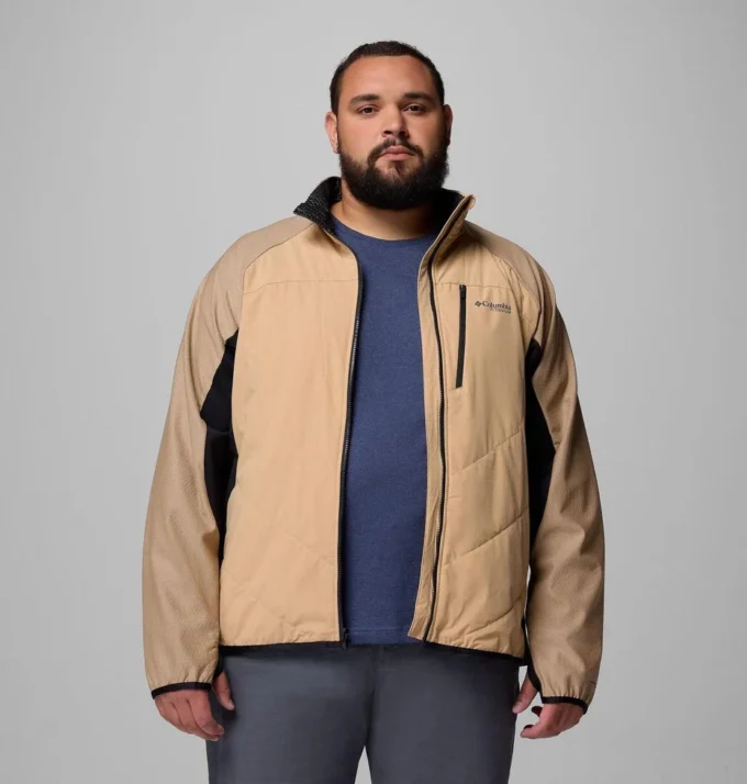 Men Arctic Crest™ Hybrid Full Zip Jacket – Big Men Arctic Crest™ Hybrid Full Zip Jacket – Big