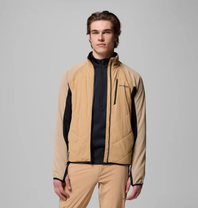 Men Arctic Crest™ Hybrid Full Zip Jacket – Tall Men Arctic Crest™ Hybrid Full Zip Jacket – Tall