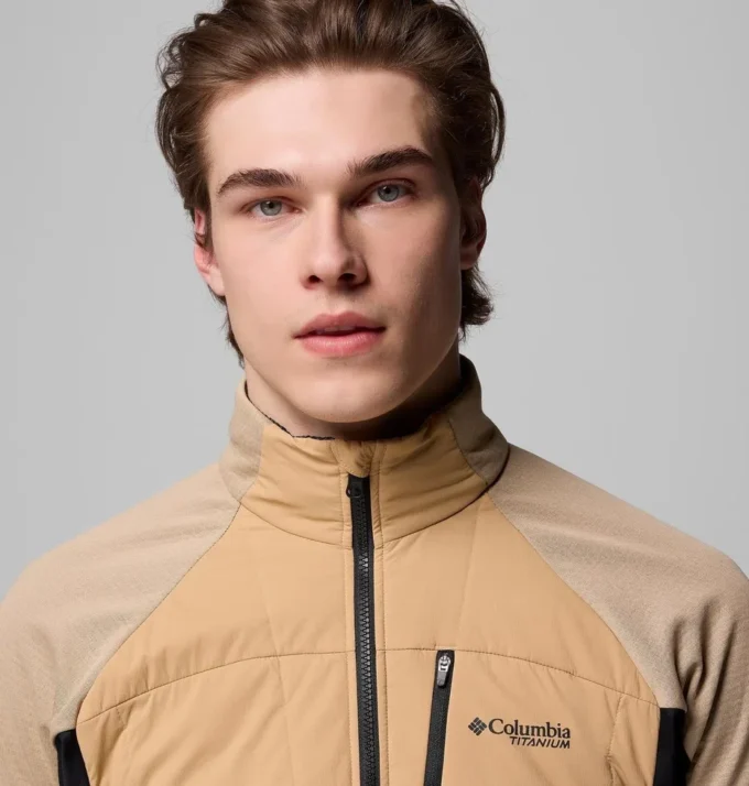 Men Arctic Crest™ Hybrid Full Zip Jacket – Tall Men Arctic Crest™ Hybrid Full Zip Jacket – Tall