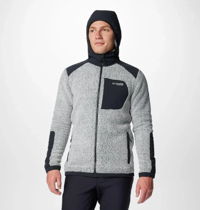 Men Arctic Crest™ Sherpa Full Zip Fleece Jacket Men Arctic Crest™ Sherpa Full Zip Fleece Jacket