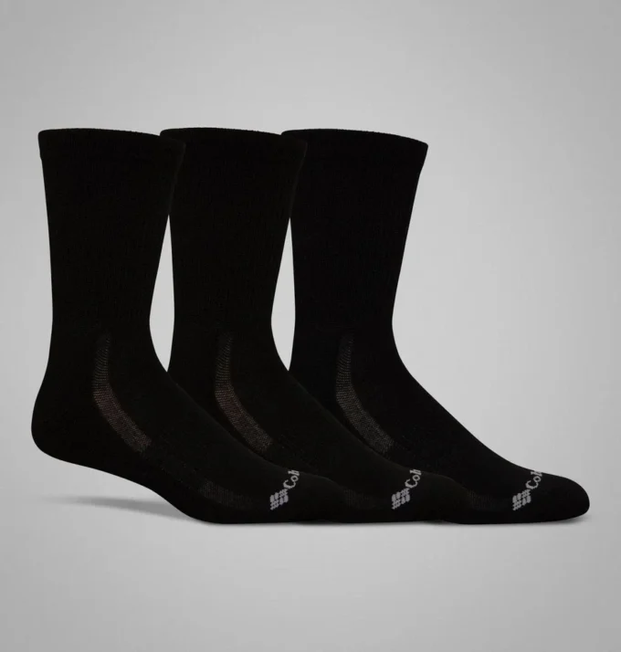 Men Athletic Cushion Crew Socks – 3 Pack