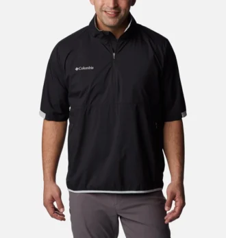 Men Big Shot Golf Pullover Windbreaker