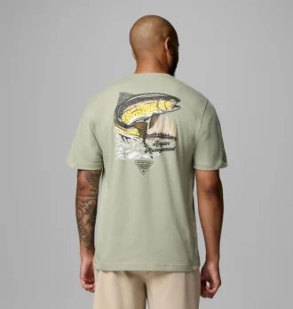 Men Charlie Trout PFG Short Sleeve T-Shirt