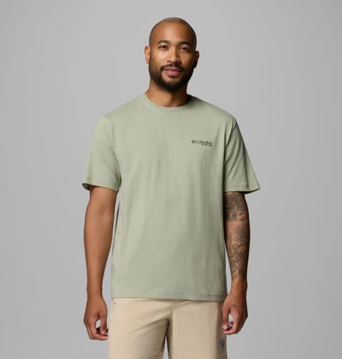 Men Charlie Trout PFG Short Sleeve T-Shirt