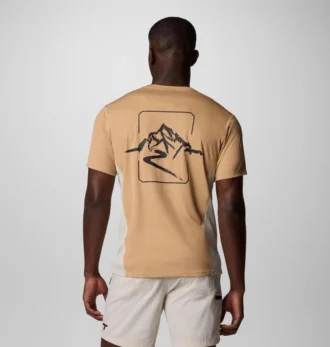 Men Cirque River™ Pro Short Sleeve Graphic Crew Shirt