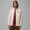 Men Collegiate Campus Roam™ Quilted Shirt Jacket – Alabama