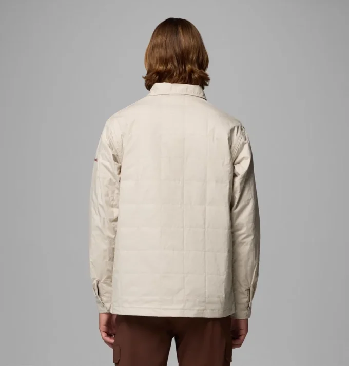 Men Collegiate Campus Roam™ Quilted Shirt Jacket – Alabama