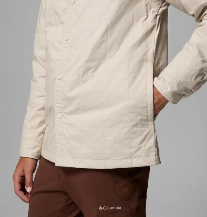 Men Collegiate Campus Roam™ Quilted Shirt Jacket – Alabama