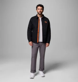 Men Collegiate Campus Roam™ Quilted Shirt Jacket – Oregon State