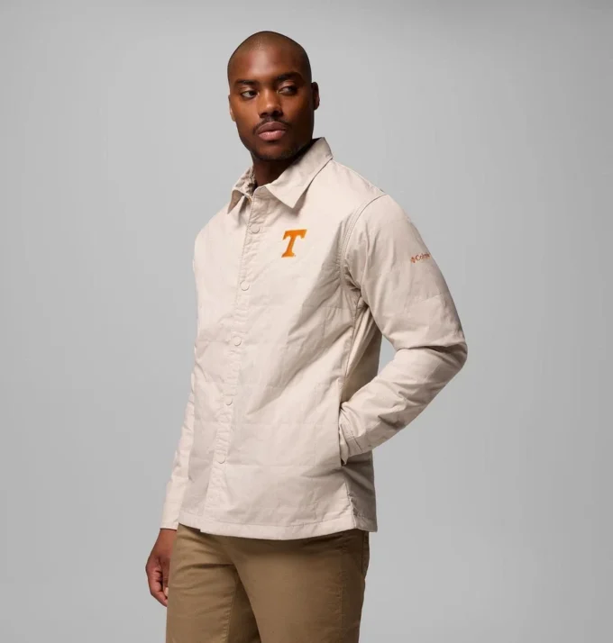 Men Collegiate Campus Roam™ Quilted Shirt Jacket – Tennessee