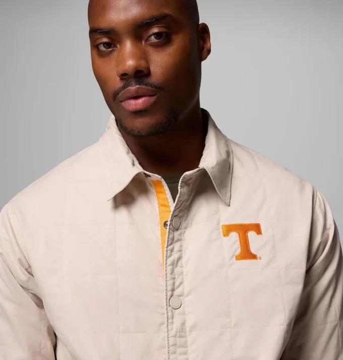 Men Collegiate Campus Roam™ Quilted Shirt Jacket – Tennessee