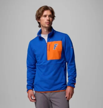 Men Collegiate Columbia Hike™ Half Zip Jacket – Florida