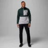 Men Collegiate Columbia Hike™ Half Zip Jacket – Michigan State