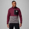 Men Collegiate Columbia Hike™ Half Zip Jacket – Texas A&M