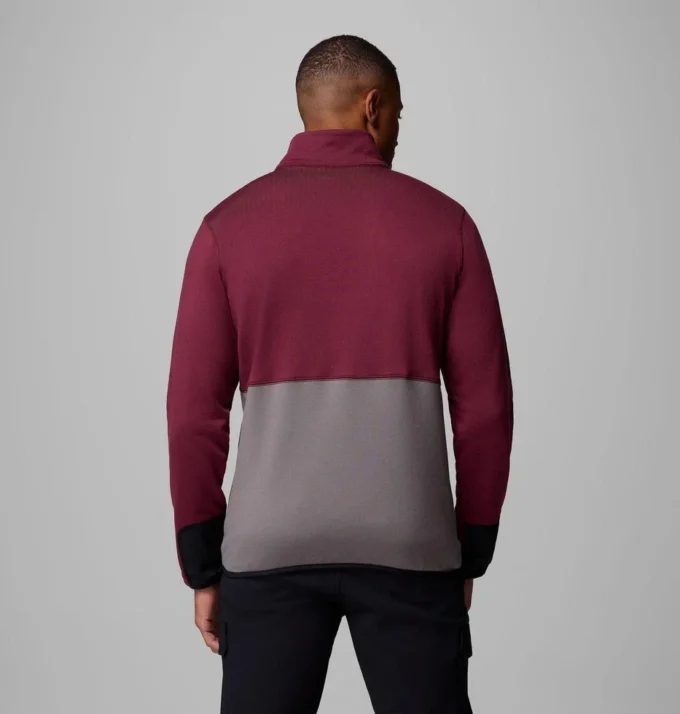 Men Collegiate Columbia Hike™ Half Zip Jacket – Texas A&M