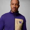 Men Collegiate Columbia Hike™ Half Zip Jacket – Washington