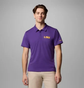 Men Collegiate Fair Catch™ Polo – LSU