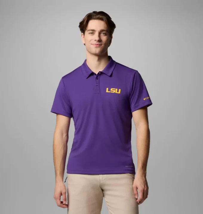 Men Collegiate Fair Catch™ Polo – LSU Men Collegiate Fair Catch™ Polo – LSU