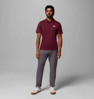 Men Collegiate Fair Catch™ Polo – Virginia Tech