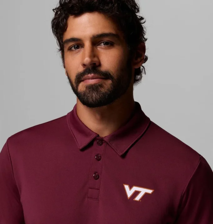 Men Collegiate Fair Catch™ Polo – Virginia Tech Men Collegiate Fair Catch™ Polo – Virginia Tech