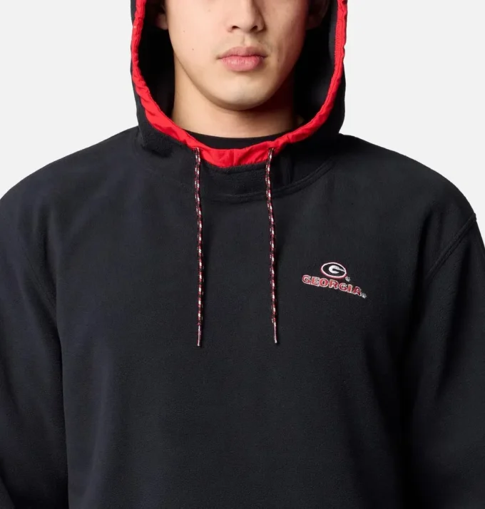 Men Collegiate Flanker™ Fleece Hoodie – Georgia