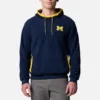Men Collegiate Flanker™ Fleece Hoodie – Michigan