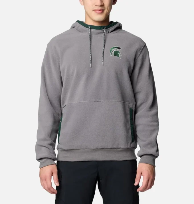 Men Collegiate Flanker™ Fleece Hoodie – Michigan State