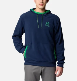 Men Collegiate Flanker™ Fleece Hoodie – Notre Dame