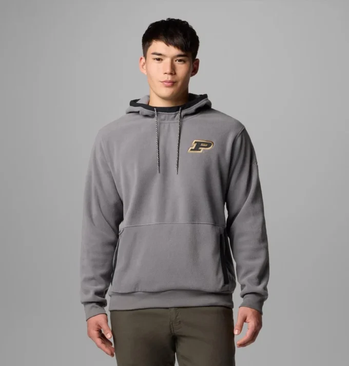 Men Collegiate Flanker™ Fleece Hoodie – Purdue