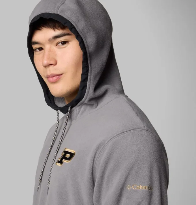 Men Collegiate Flanker™ Fleece Hoodie – Purdue